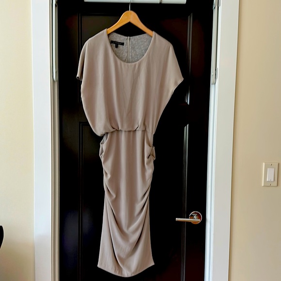 Judith & Charles Mid-Length Dress | Size 2 | Unique Draping and Ruching - Picture 1 of 4